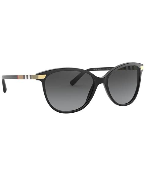 lunettes de soleil burberry be4216|Burberry BE4216 57 Dégradé Gris & Noir Sunglasses .